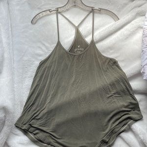 Olive green soft tank